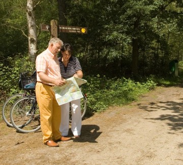 Kaartlezen fietsroute