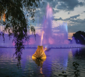 Efteling - Aquanura, schemer 2016