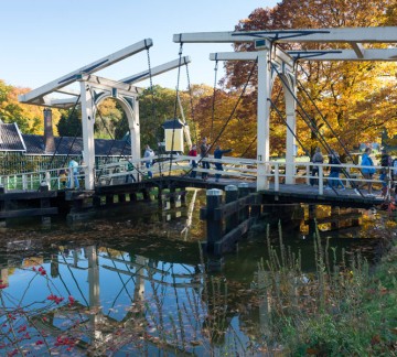 Het Nederlands Openluchtmuseum - Ophaalbrug